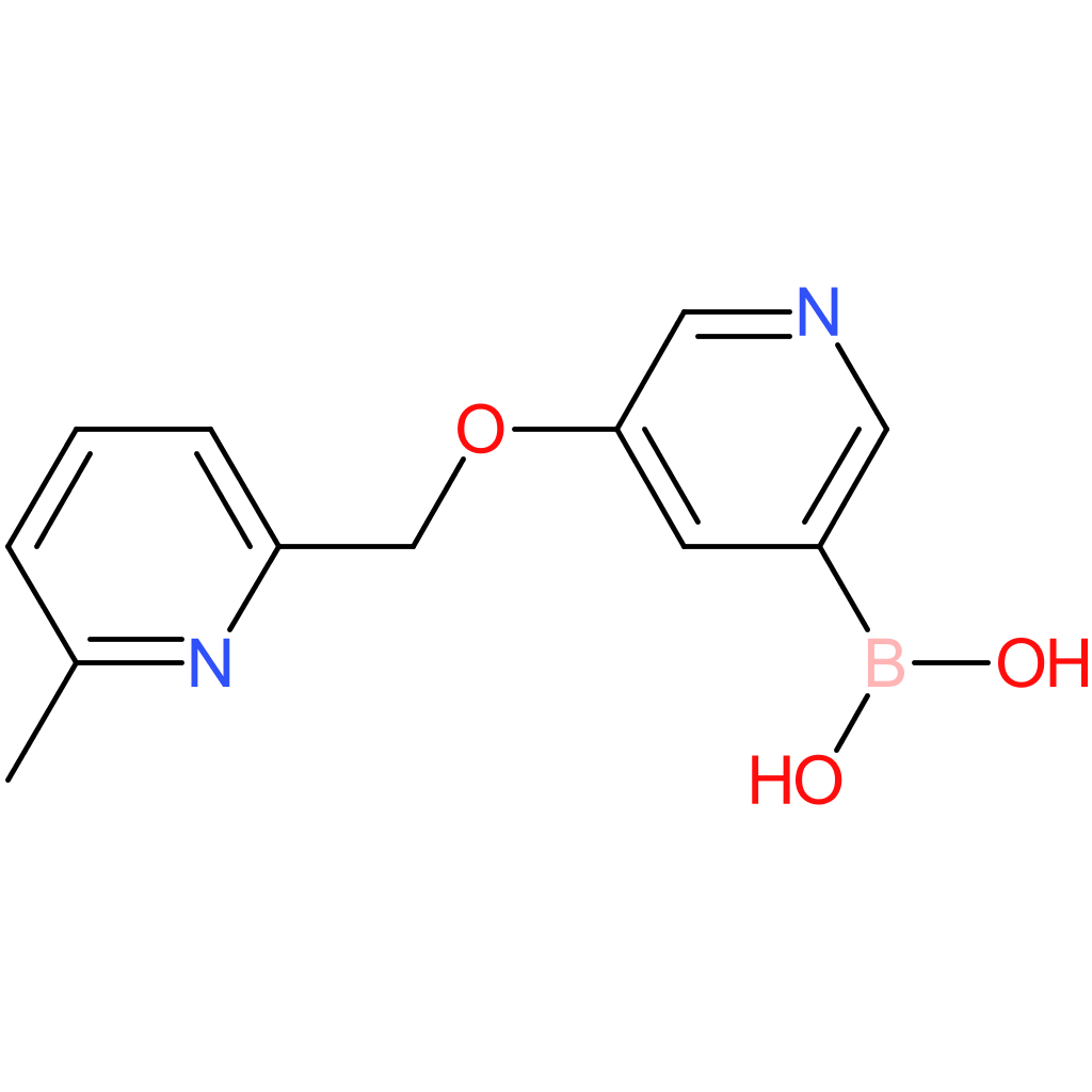 (5-[(6-methylpyridin-2-yl)methoxy]pyridin-3-yl)boronic acid