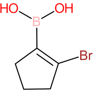 (2-bromocyclopent-1-en-1-yl)boronic acid