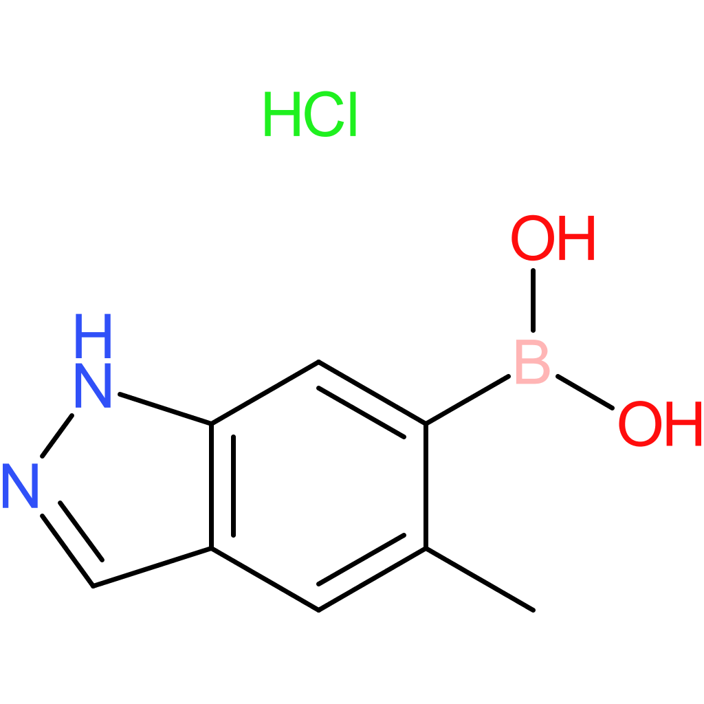 5-methyl-1h-indazolE-6-boronic acid, hydrochloride salt