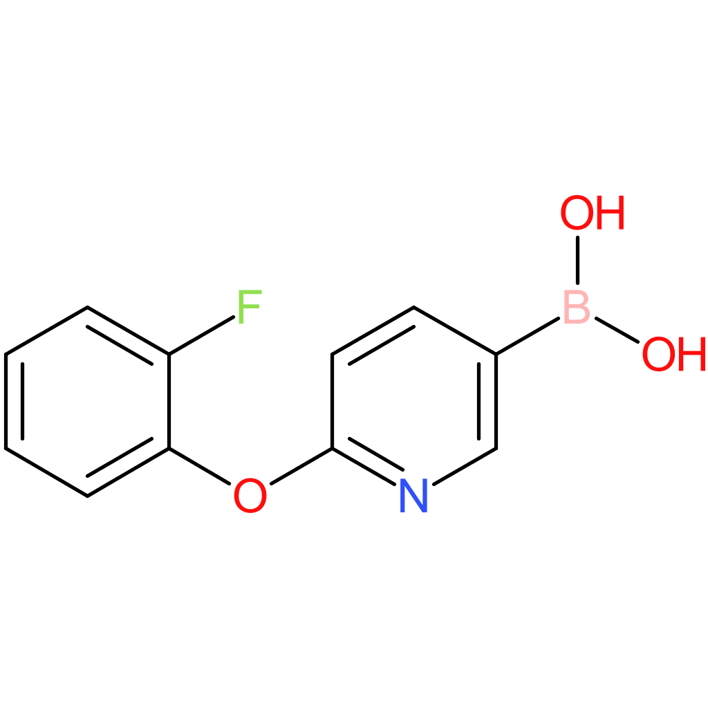 (6-(2-fluorophenoxy)pyridin-3-yl)boronic acid