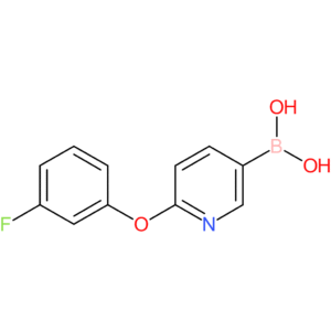 6-(3-fluorophenoxy)pyridine-3-boronic acid