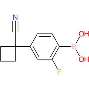 4-(1-cyanocyclobutyl)-2-fluorophenylboronic acid