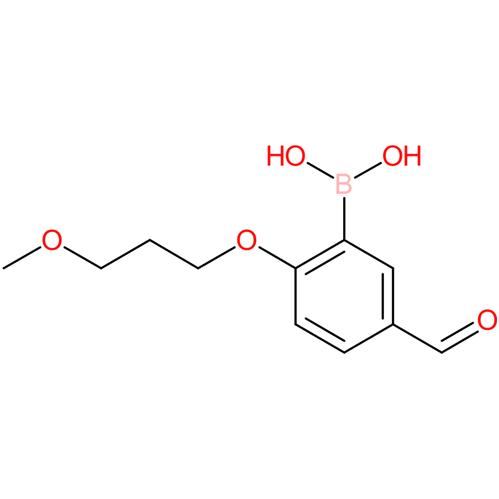 5-formyl-2-(3-methoxypropoxy)phenylboronic acid