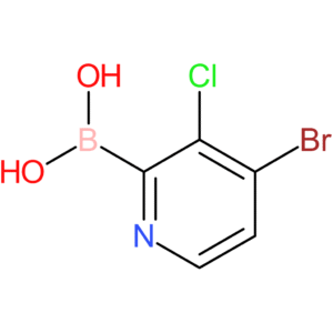 4-bromo-3-chloropyridine-2-boronic acid