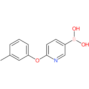 2-(3-methylphenoxy)pyridine-5-boronic acid