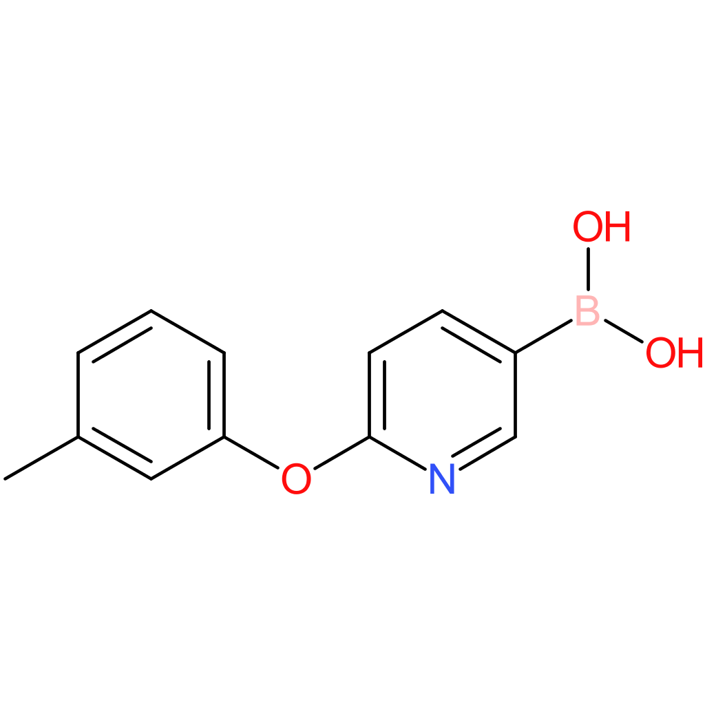2-(3-methylphenoxy)pyridine-5-boronic acid