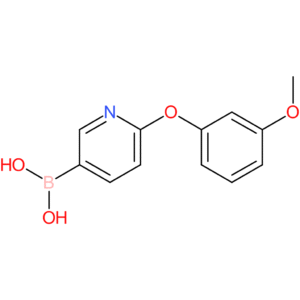 6-(3-methoxyphenoxy)pyridine-3-boronic acid