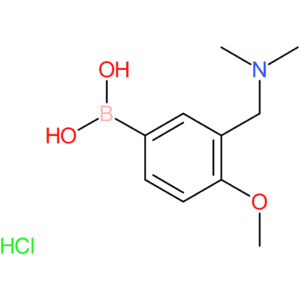 (3-[(dimethylamino)methyl]-4-methoxyphenyl)boranediol hydrochloride