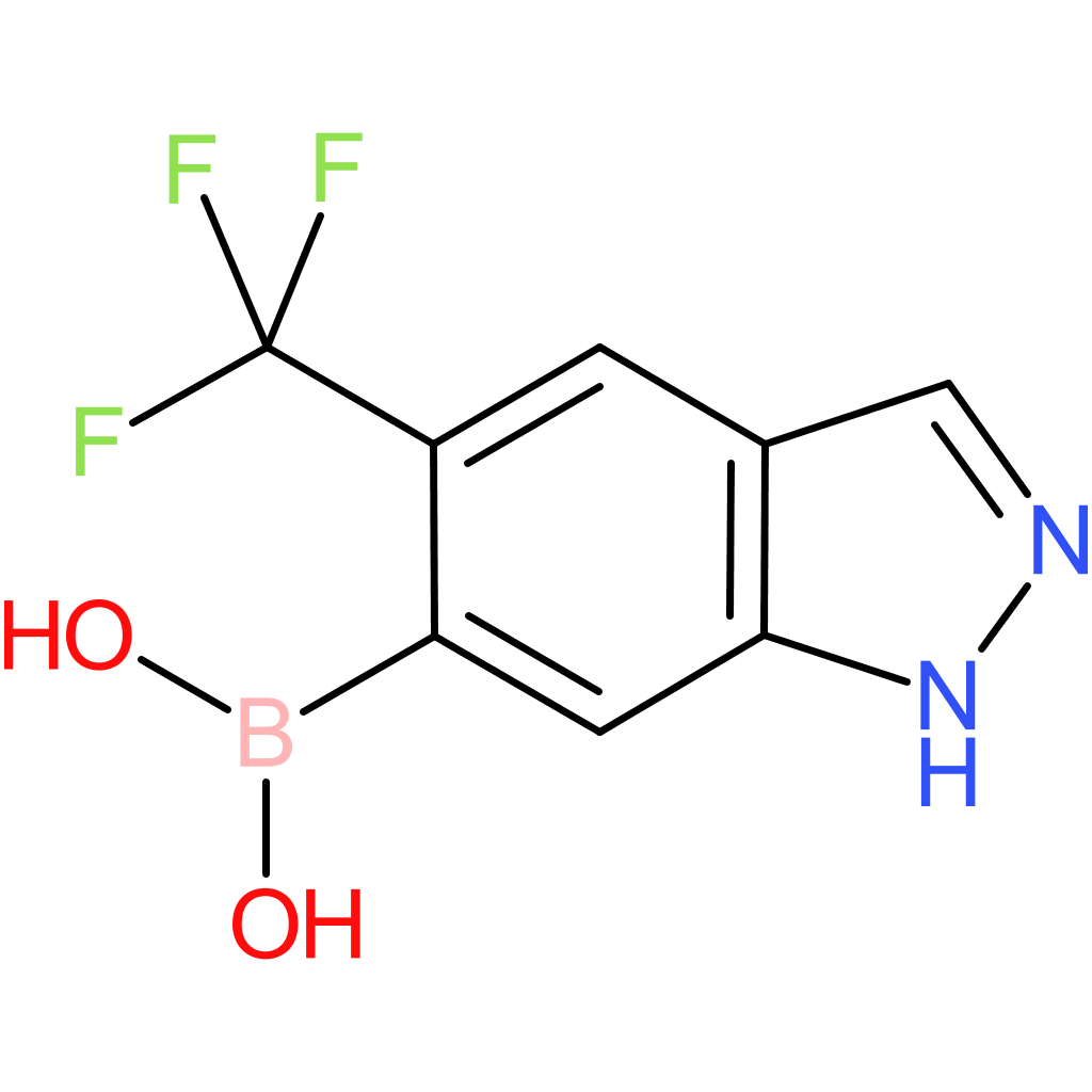 5-(trifluoromethyl)-1h-indazol-6-yl-6-boronic acid
