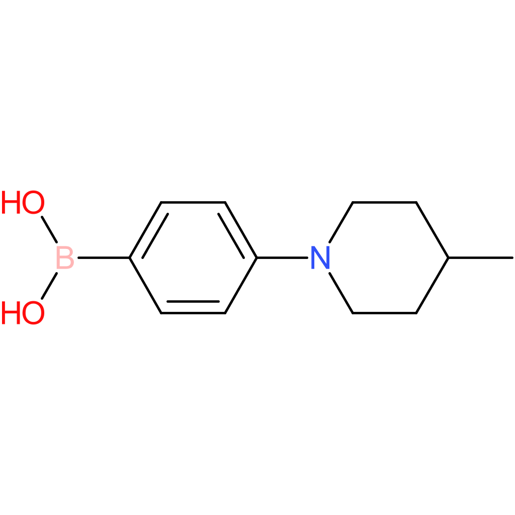4-(4-methylpiperidin-1-yl)phenylboronic acid