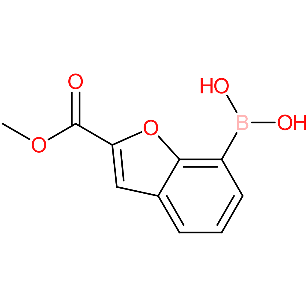 2-(methoxycarbonyl)benzofuran-7-ylboronic acid