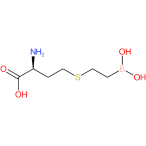 (s)-2-amino-4-((2-boronoethyl)thio)butanoic acid