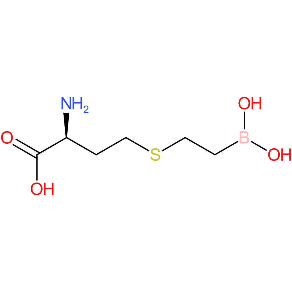 (s)-2-amino-4-((2-boronoethyl)thio)butanoic acid