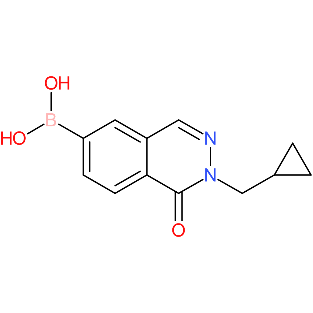 [2-(cyclopropylmethyl)-1-oxo-1,2-dihydro-6-phthalazinyl]boronic acid