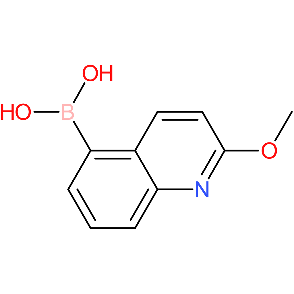 (2-methoxy-5-quinolinyl)boronic acid