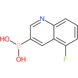 (5-fluoro-3-quinolinyl)boronic acid