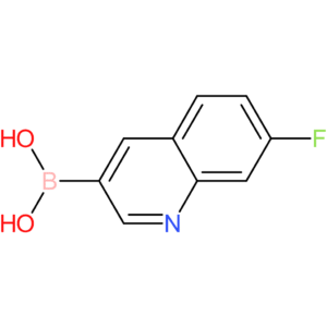 (7-fluoro-3-quinolinyl)boronic acid