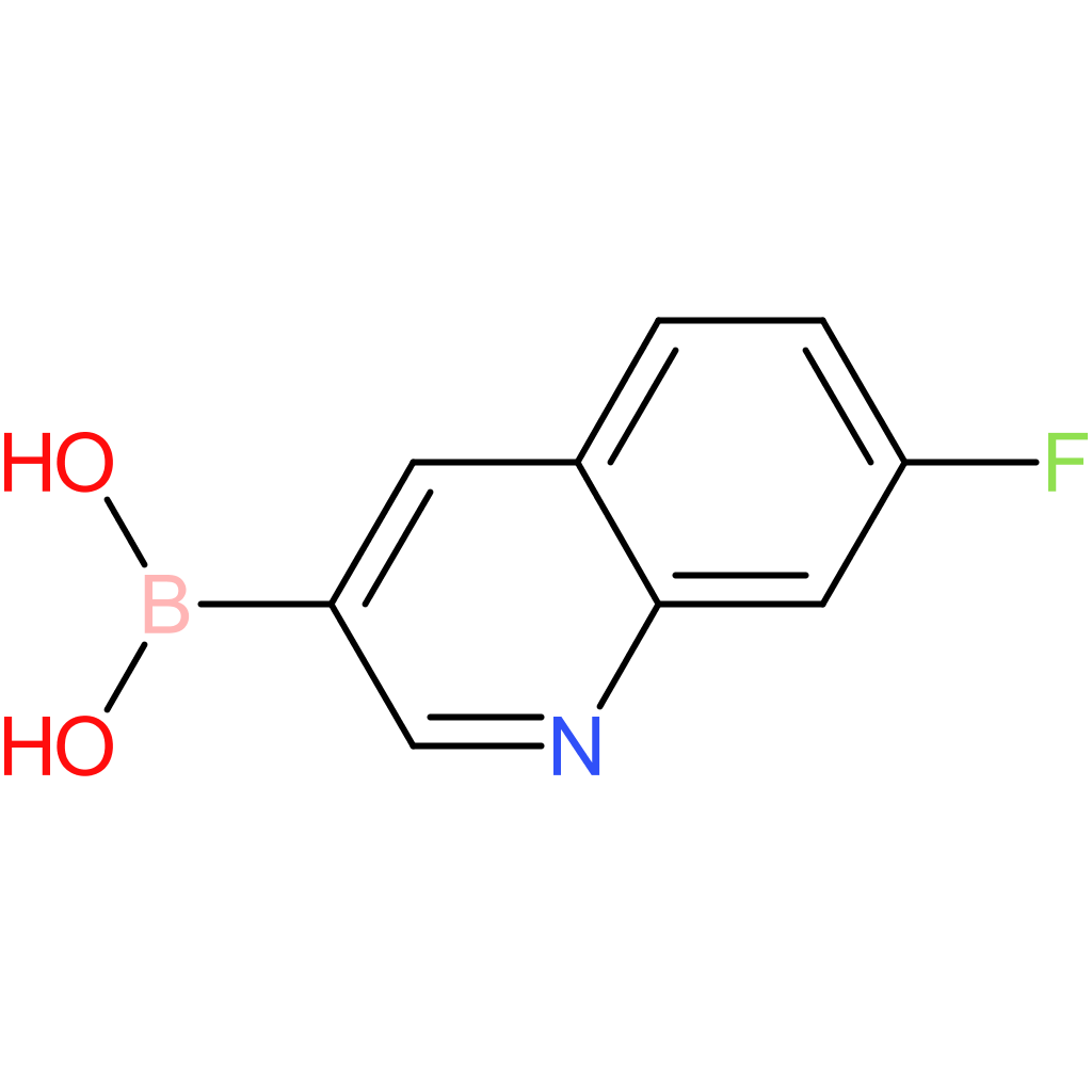 (7-fluoro-3-quinolinyl)boronic acid