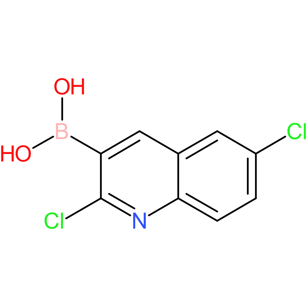 (2,6-dichloro-3-quinolinyl)boronic acid