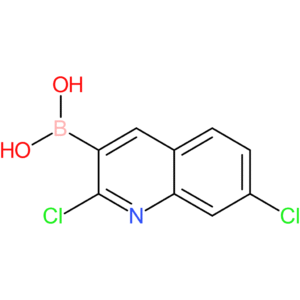 (2,7-dichloro-3-quinolinyl)boronic acid