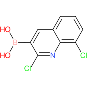 (2,8-dichloro-3-quinolinyl)boronic acid
