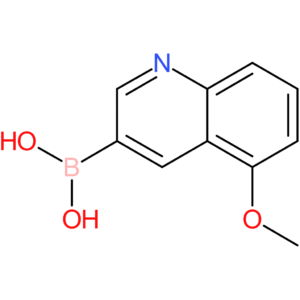 (5-methoxy-3-quinolinyl)boronic acid