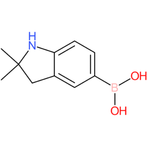 (2,2-dimethyl-2,3-dihydro-1h-indol-5-yl)boronic acid