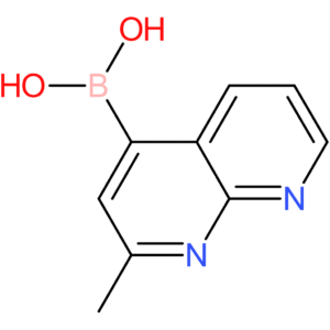 (2-methyl-1,8-naphthyridin-4-yl)boronic acid