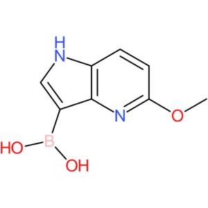 (5-methoxy-1h-pyrrolo[3,2-b]pyridin-3-yl)boronic acid