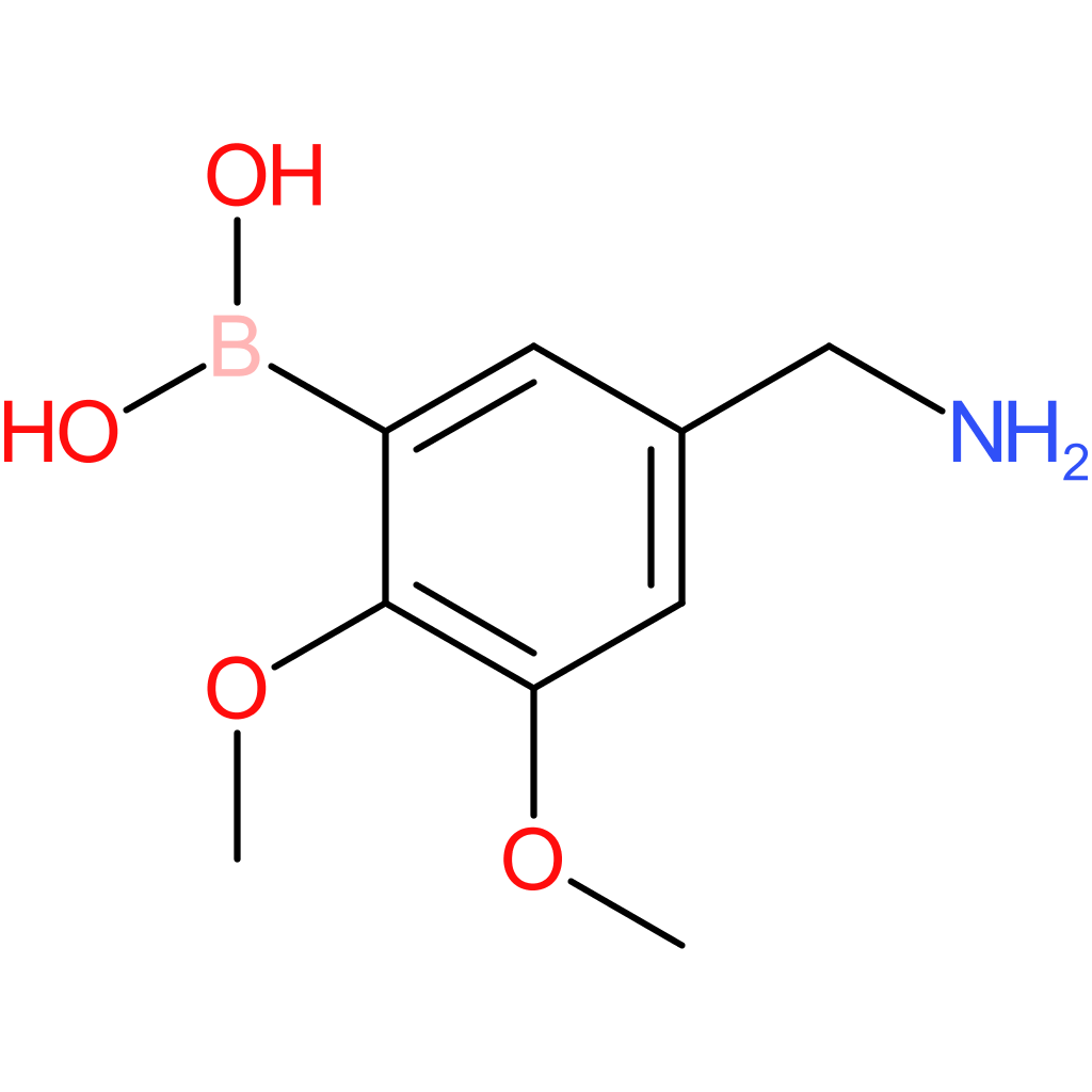 [5-(aminomethyl)-2,3-dimethoxyphenyl]boronic acid