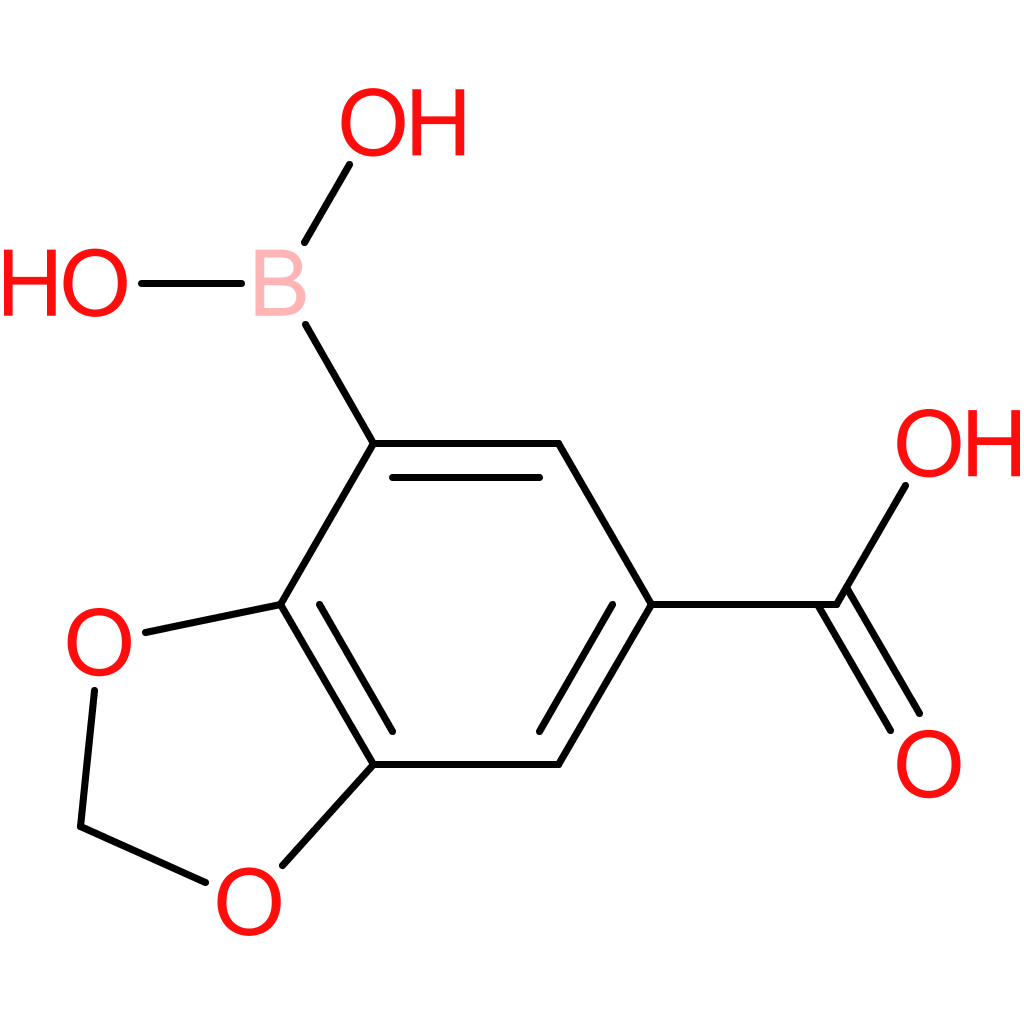 7-(dihydroxyboryl)-1,3-benzodioxolE-5-carboxylic acid