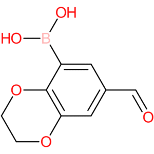 (7-formyl-2,3-dihydro-1,4-benzodioxin-5-yl)boronic acid