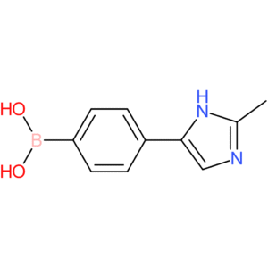 [4-(2-methyl-1h-imidazol-5-yl)phenyl]boronic acid