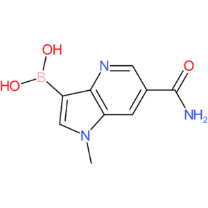 [6-(aminocarbonyl)-1-methyl-1h-pyrrolo[3,2-b]pyridin-3-yl]boronic acid