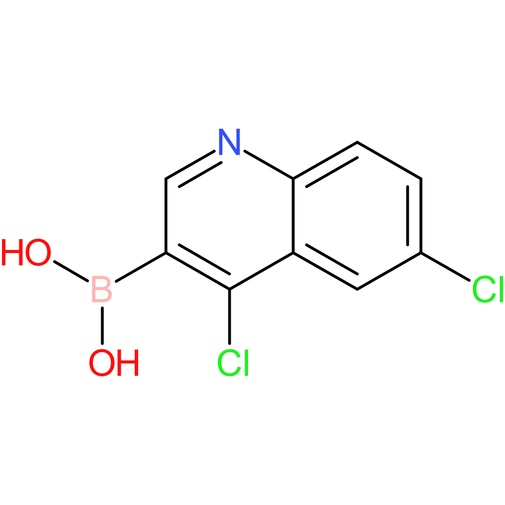 (4,6-dichloro-3-quinolinyl)boronic acid