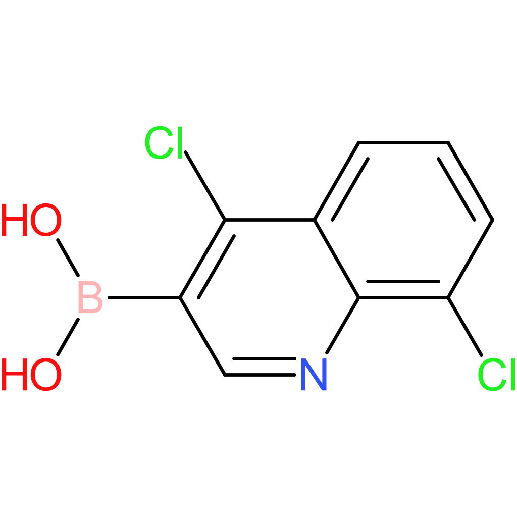 (4,8-dichloro-3-quinolinyl)boronic acid