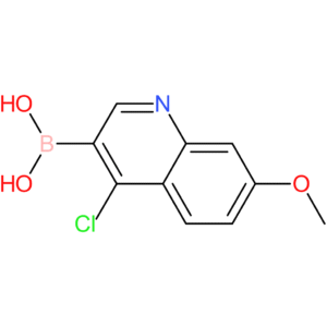 (4-chloro-7-methoxy-3-quinolinyl)boronic acid
