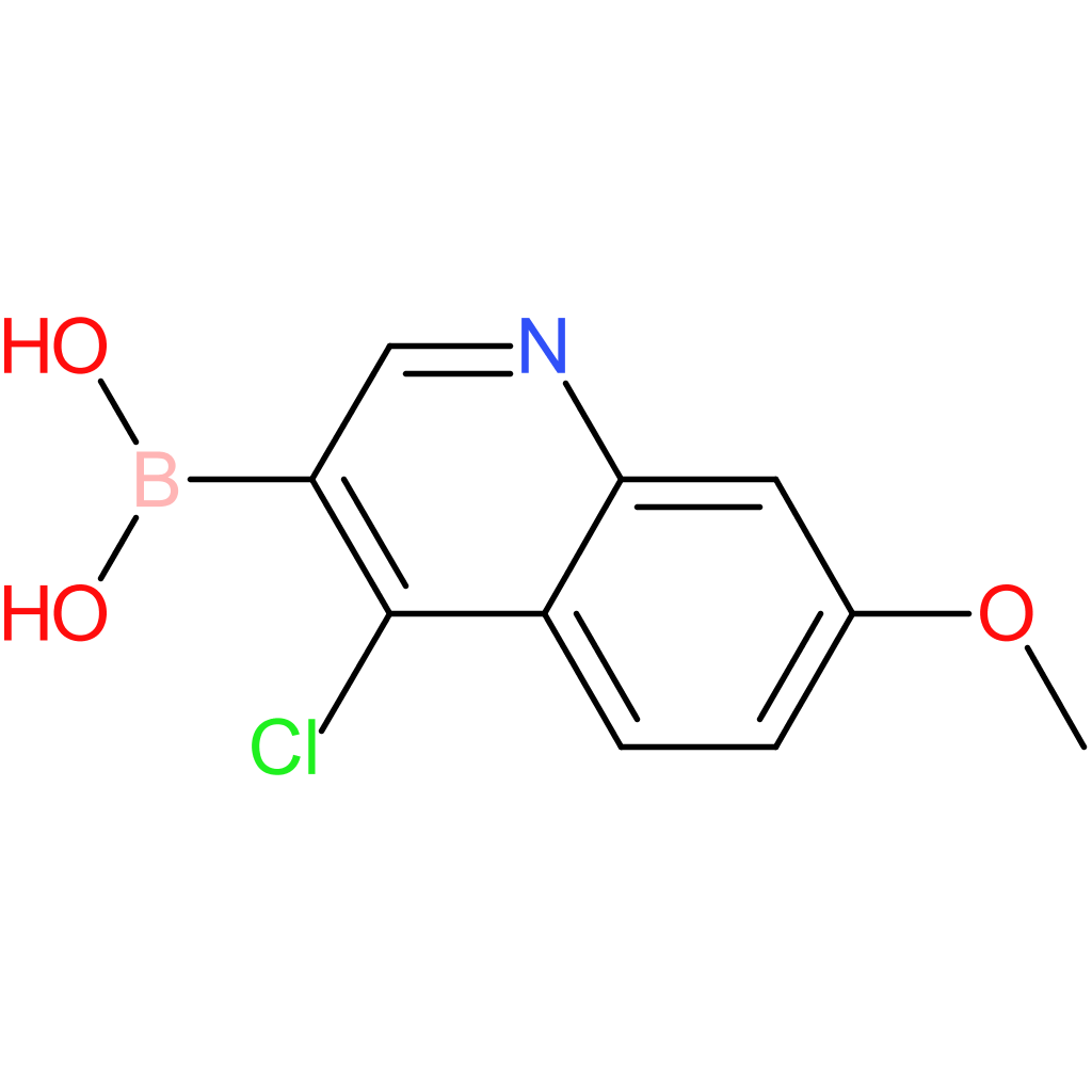 (4-chloro-7-methoxy-3-quinolinyl)boronic acid