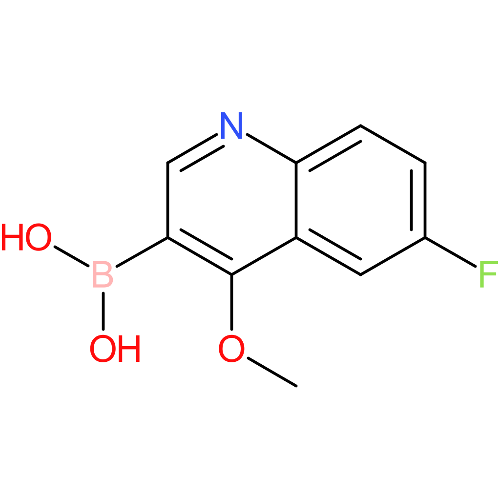 (6-fluoro-4-methoxy-3-quinolinyl)boronic acid