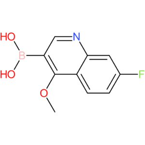 (7-fluoro-4-methoxy-3-quinolinyl)boronic acid