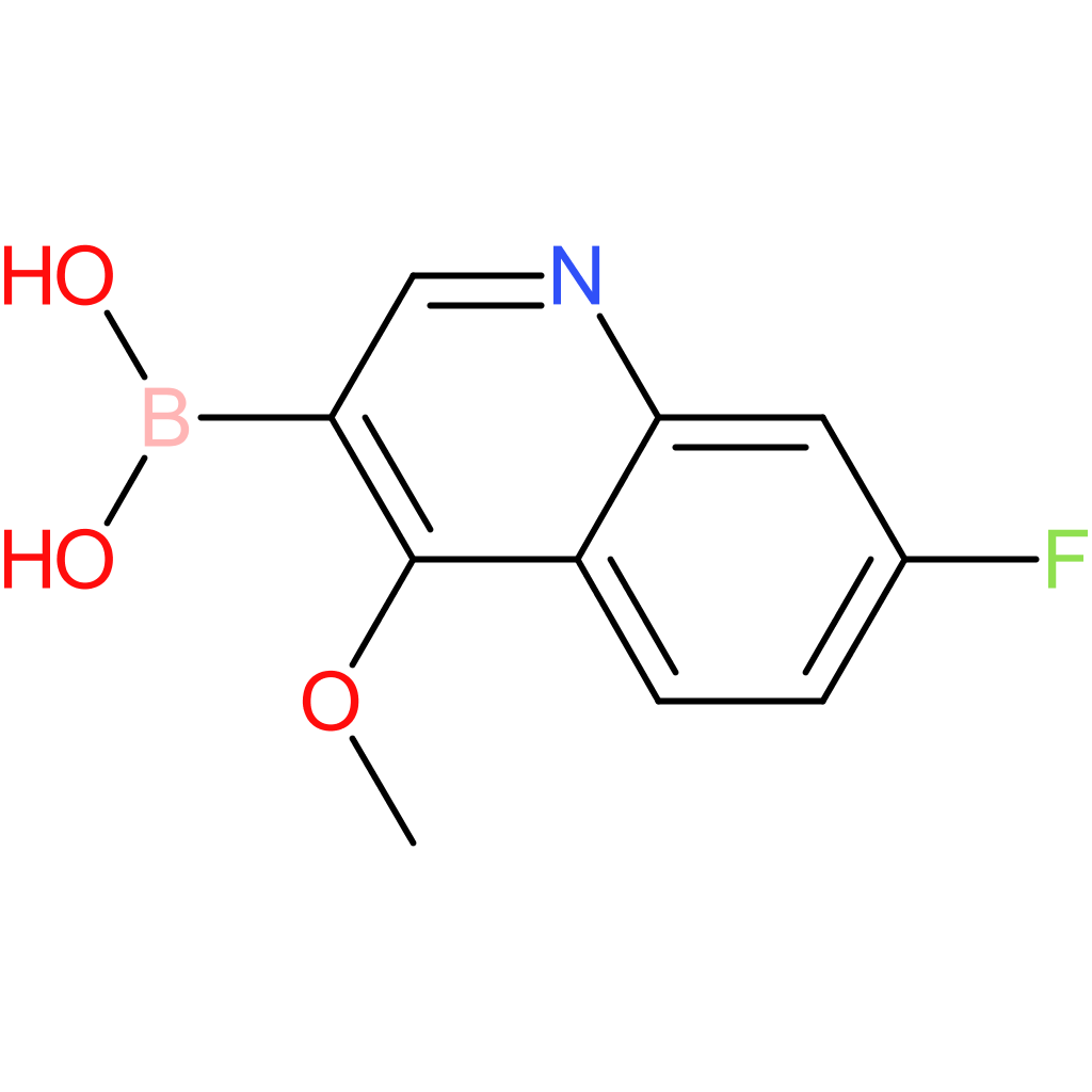 (7-fluoro-4-methoxy-3-quinolinyl)boronic acid