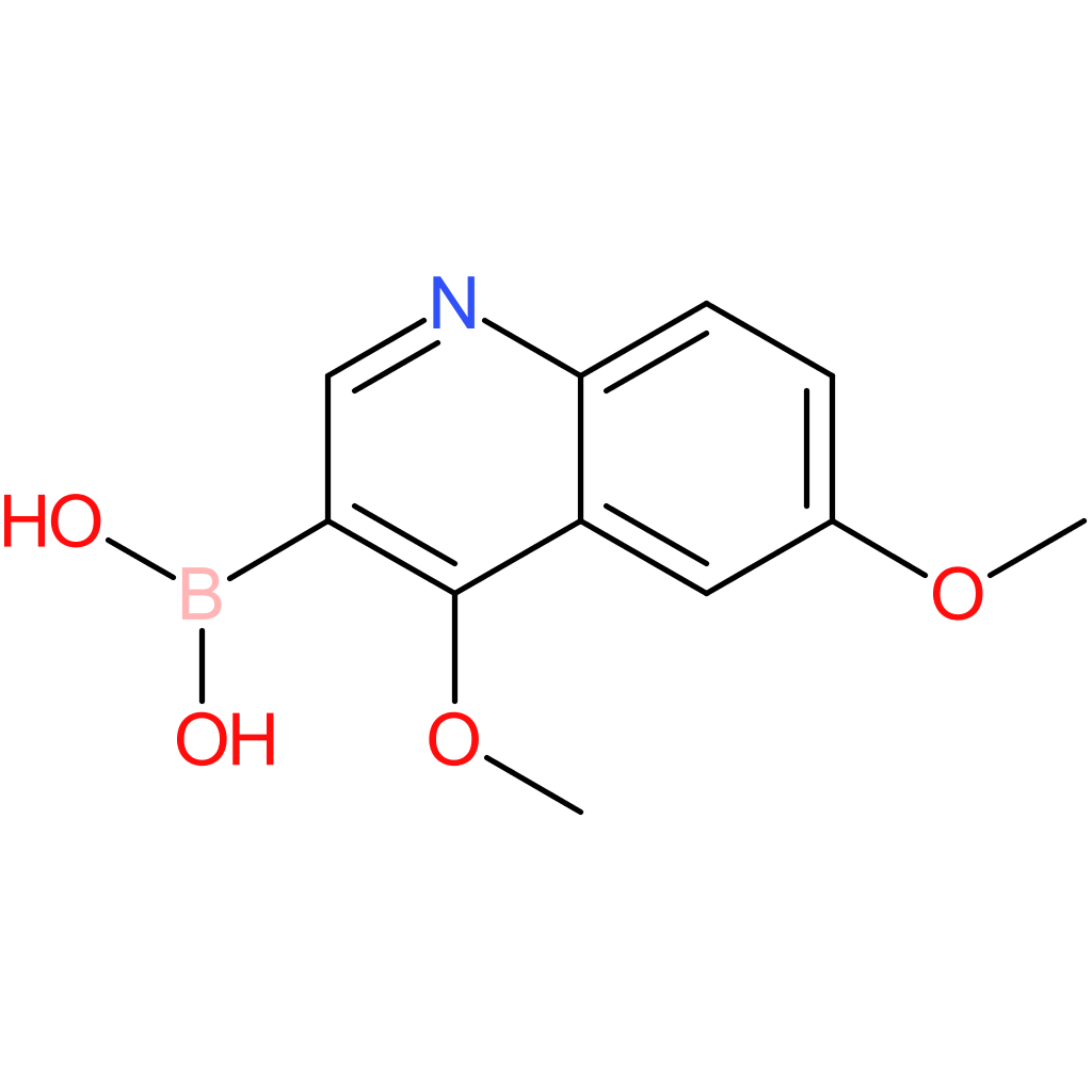 (4,6-dimethoxy-3-quinolinyl)boronic acid