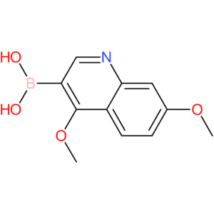 (4,7-dimethoxy-3-quinolinyl)boronic acid