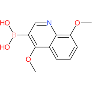 (4,8-dimethoxy-3-quinolinyl)boronic acid