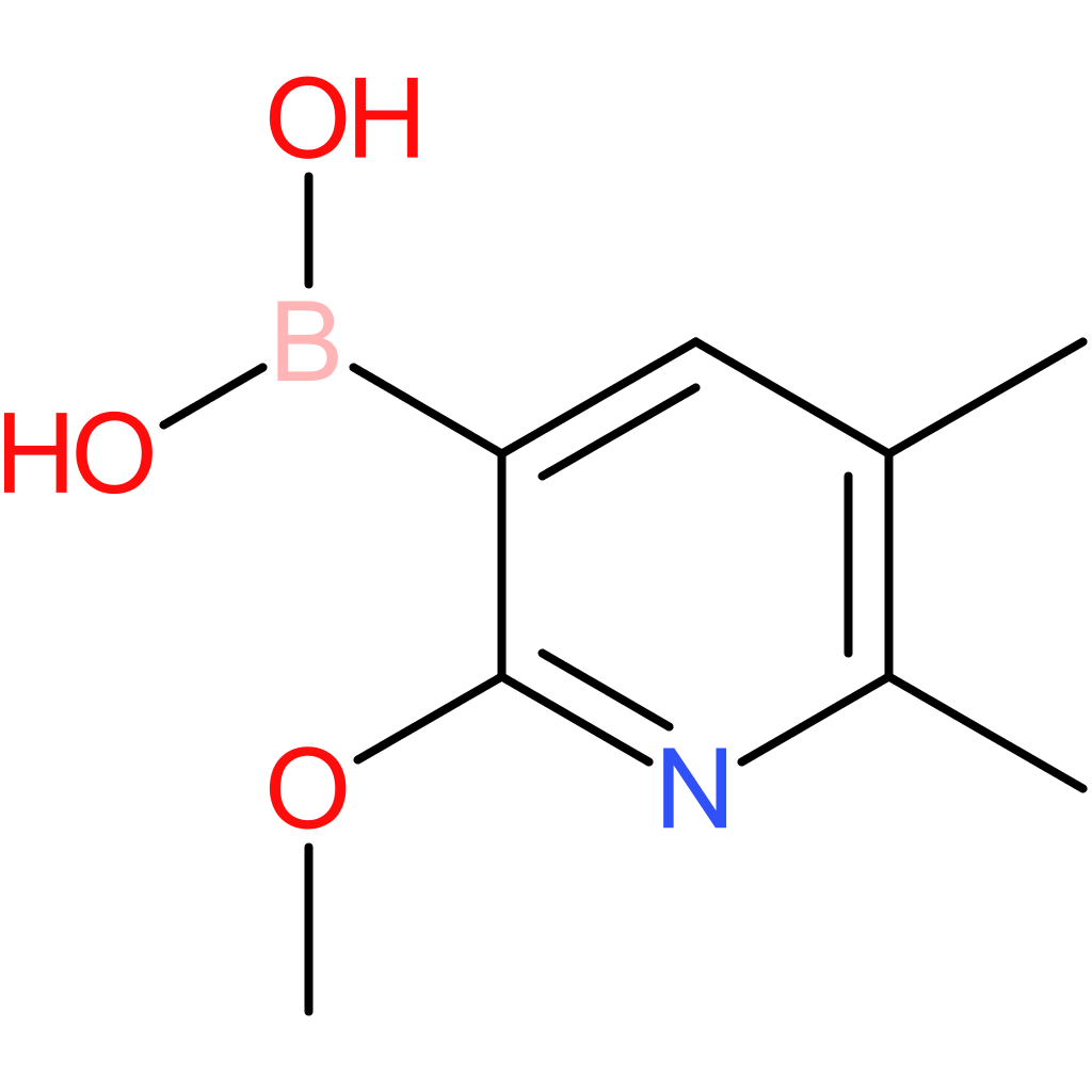 (2-methoxy-5,6-dimethyl-3-pyridinyl)boronic acid