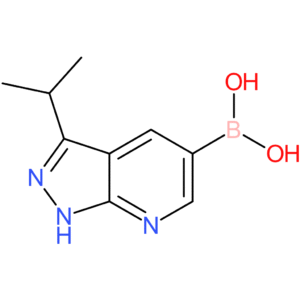 (3-isopropyl-1h-pyrazolo[3,4-b]pyridin-5-yl)boronic acid