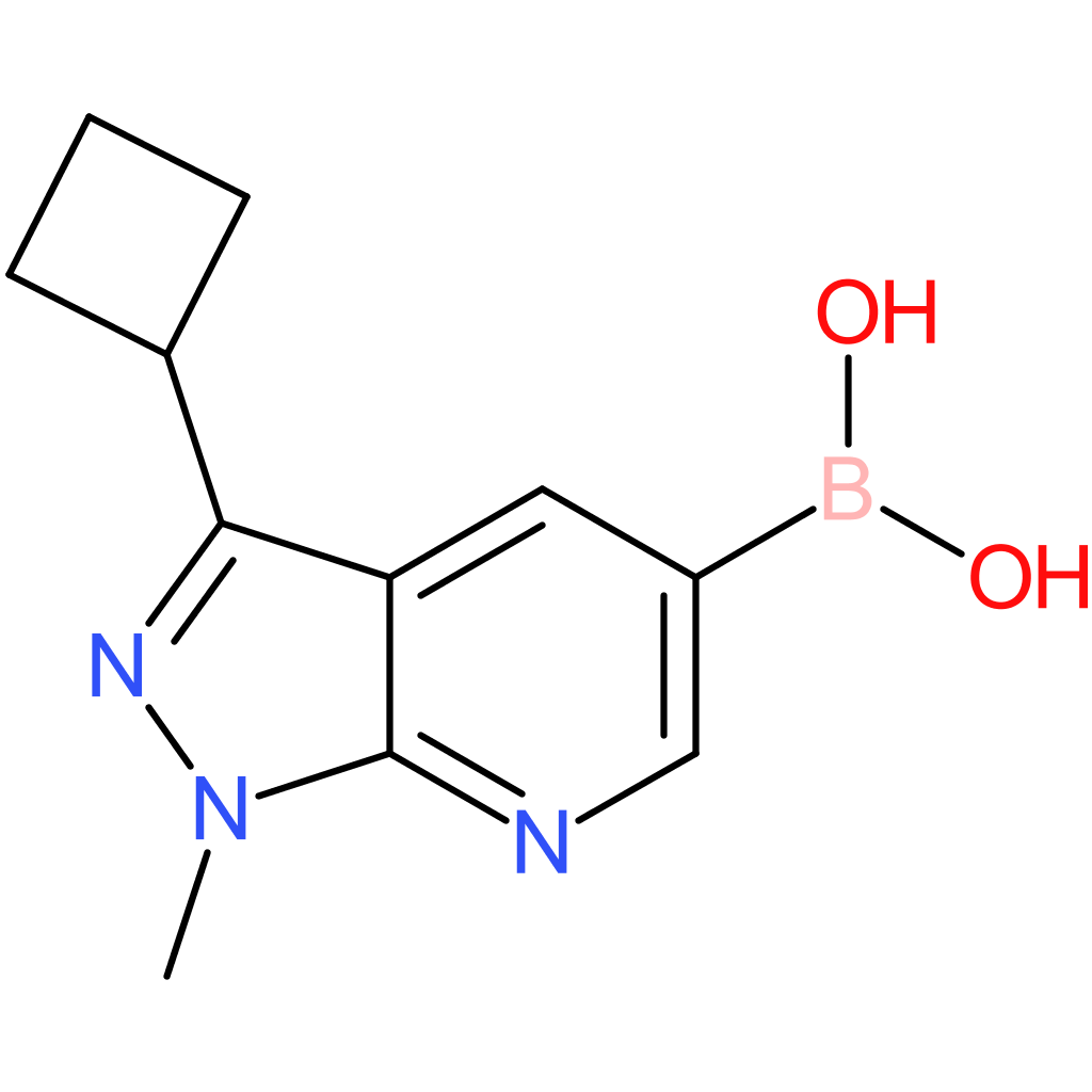 (3-cyclobutyl-1-methyl-1h-pyrazolo[3,4-b]pyridin-5-yl)boronic acid