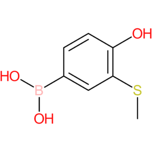 [4-hydroxy-3-(methylsulfanyl)phenyl]boronic acid