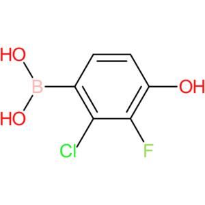 (2-chloro-3-fluoro-4-hydroxyphenyl)boronic acid