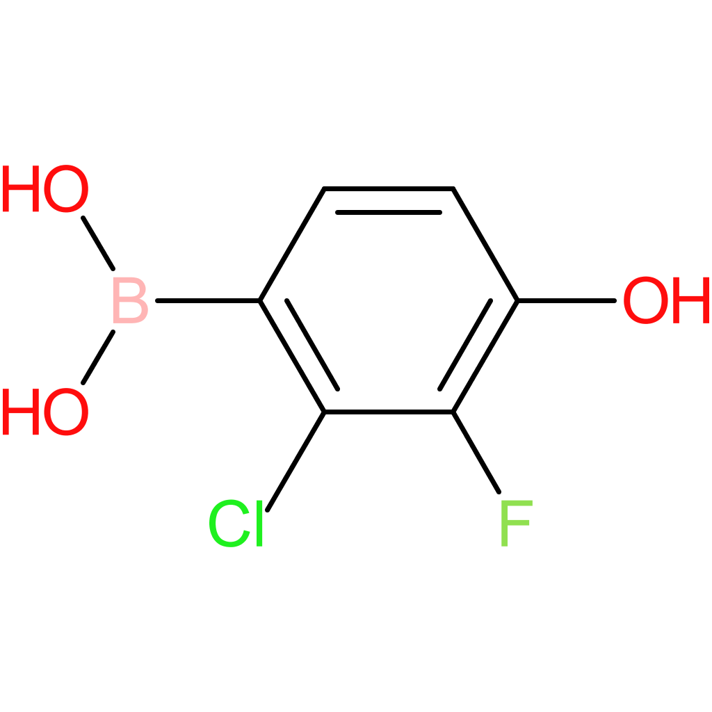 (2-chloro-3-fluoro-4-hydroxyphenyl)boronic acid